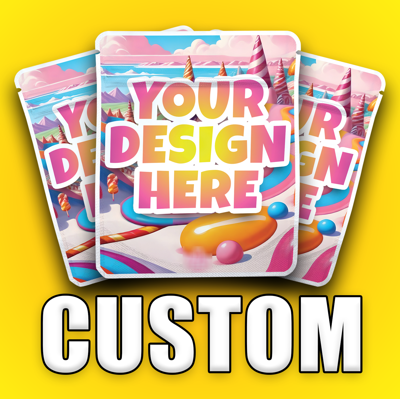 CUSTOM MYLAR BAGS 