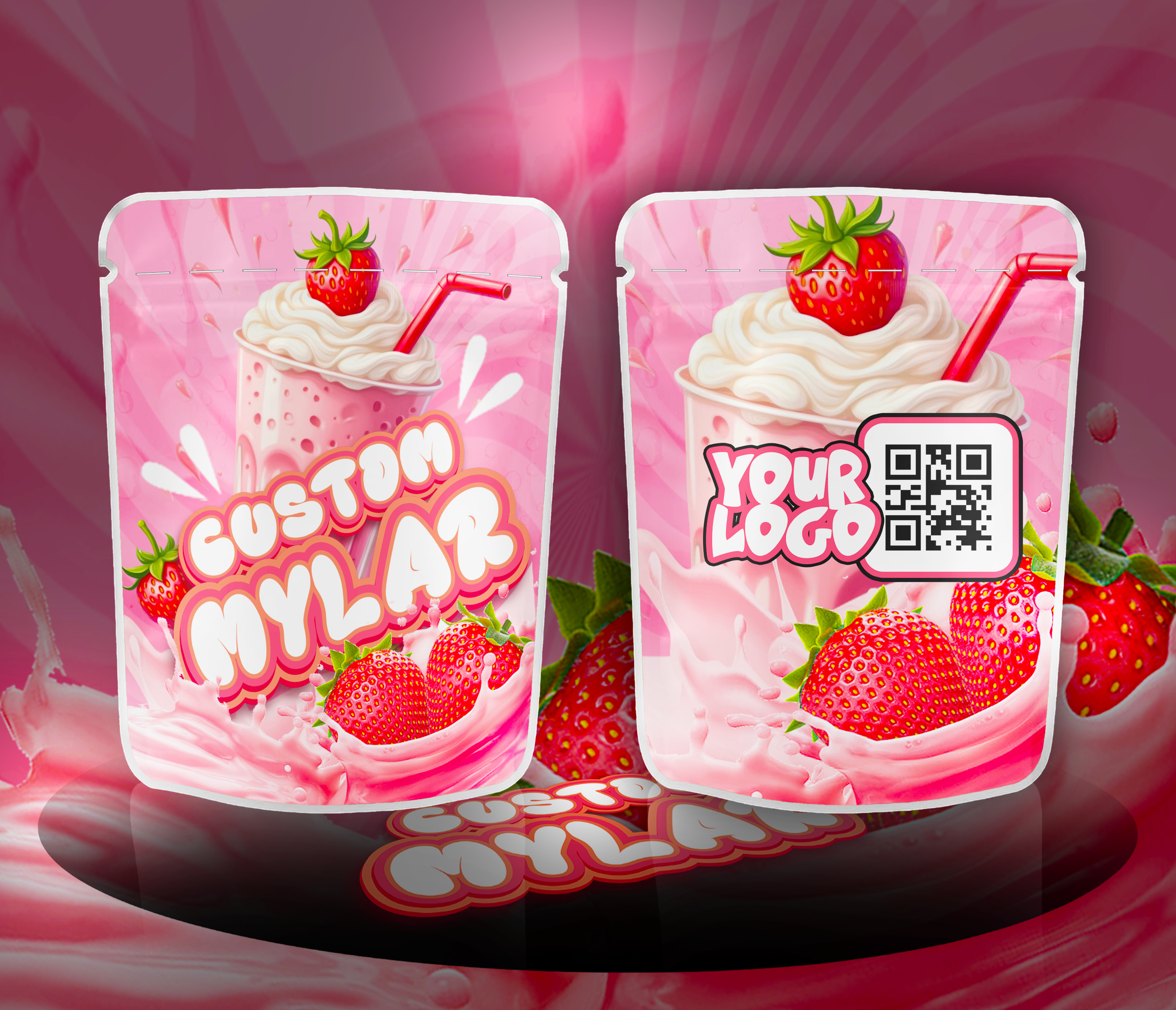 CUSTOM MYLAR BAGS 