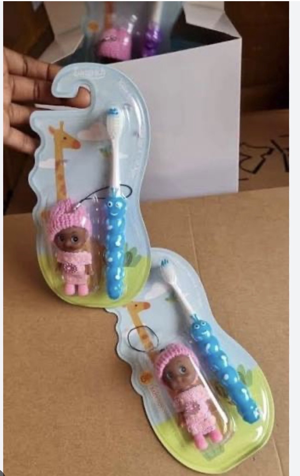 Longrich brosse à dents pour enfant