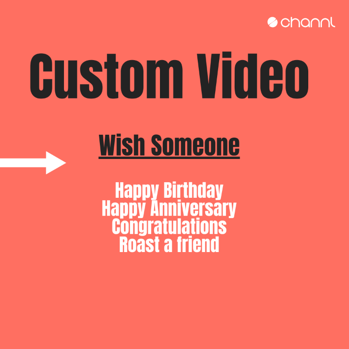 A Personalized Video for Your Friend or Family