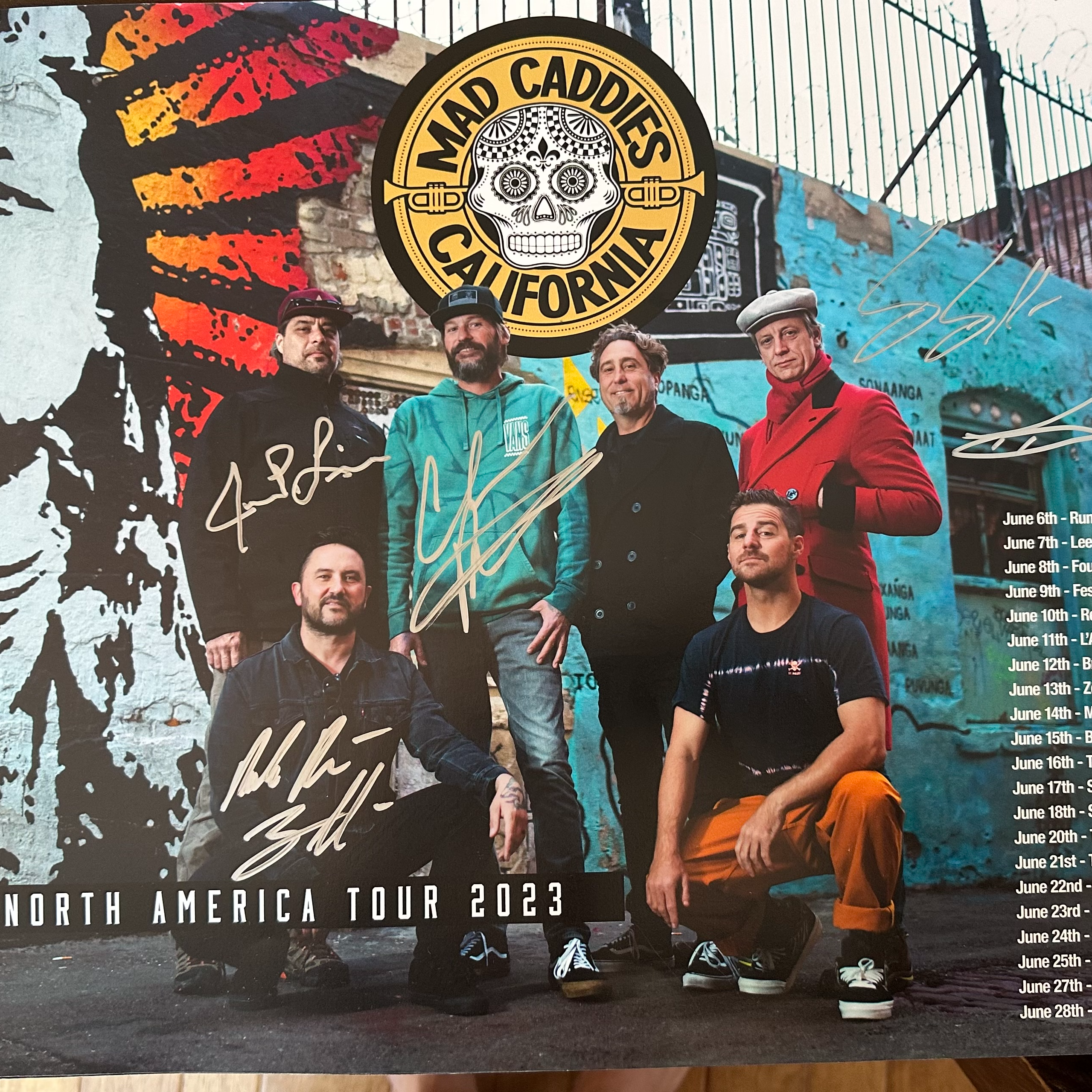 Signed Collectible Tour Poster (Mailed to you)