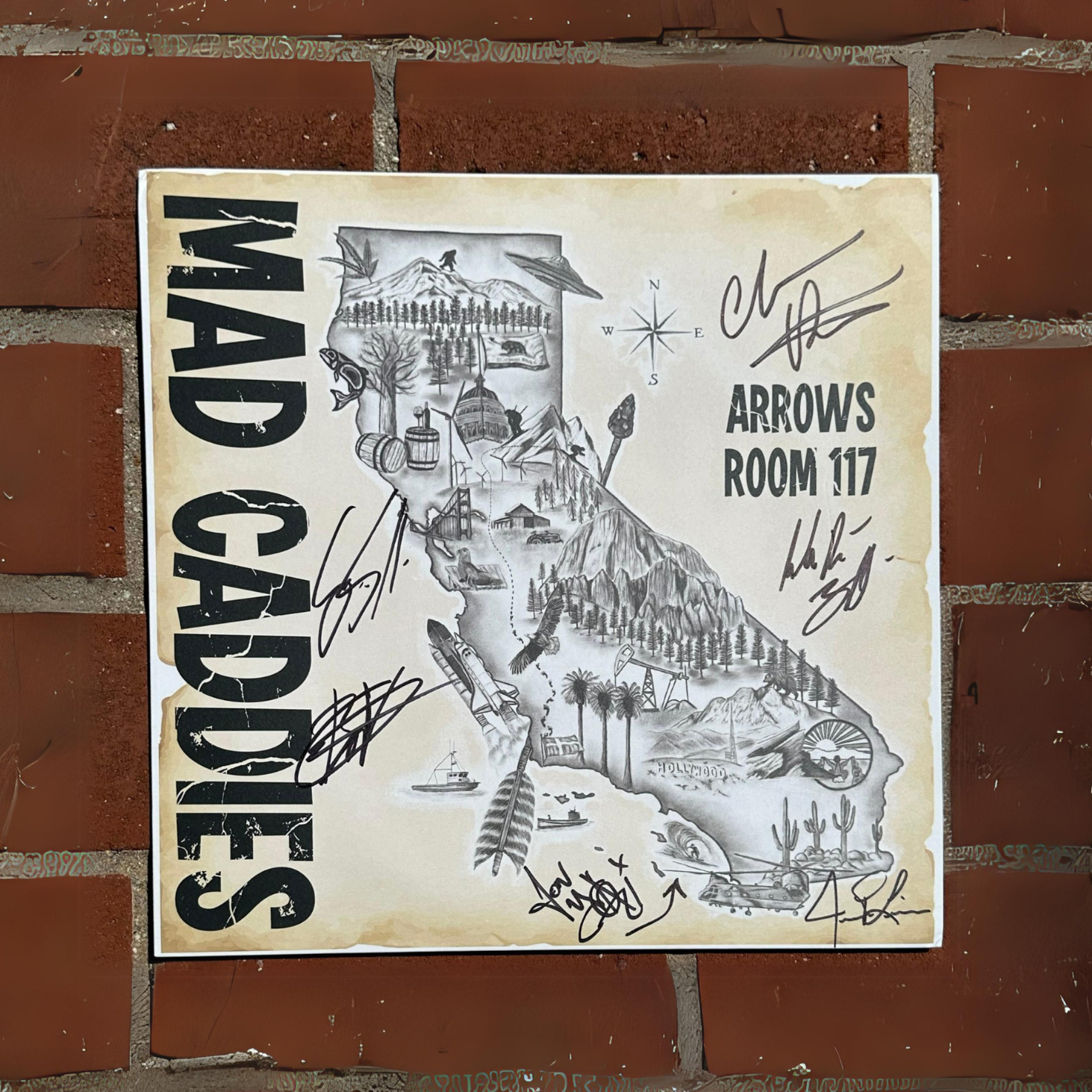 Signed Vinyl - Arrows Room 117