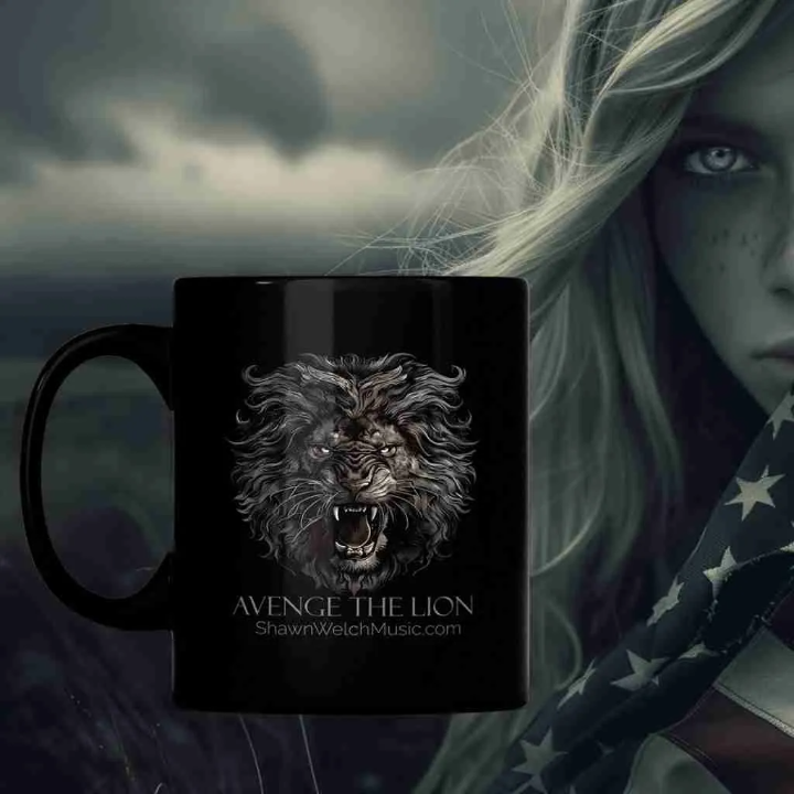 ATL 1 Black Glossy Mug