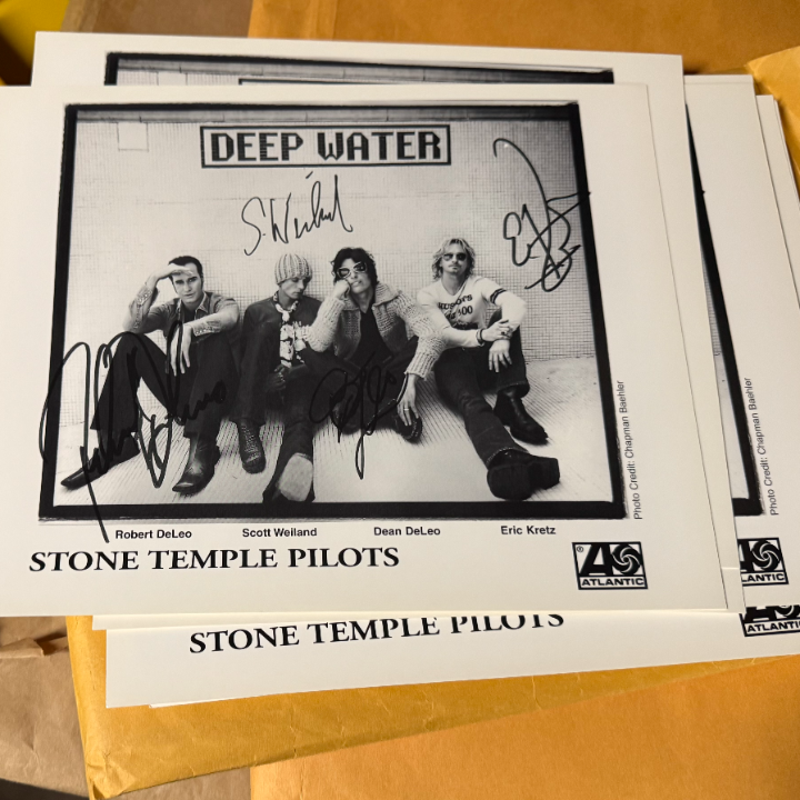 Scott Weiland Era STP Signed Photo