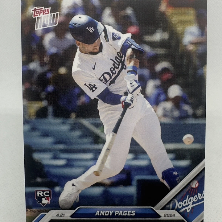 Signed Rookie Baseball Card