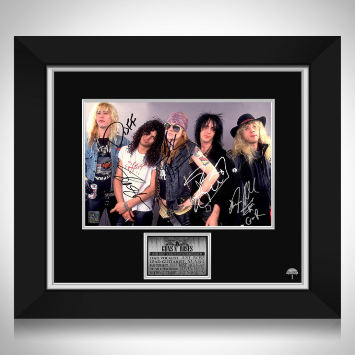 Guns N Roses Band Photo Limited Signature Edition 