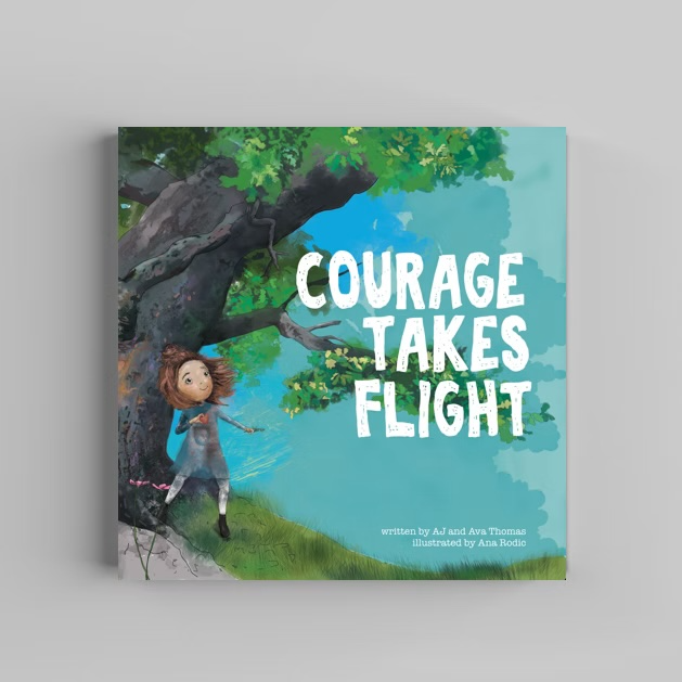 Autographed Copy of Courage Takes Flight