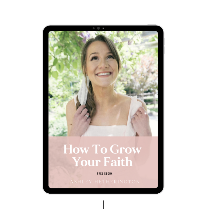 How To Grow Your Faith: Free E-Book
