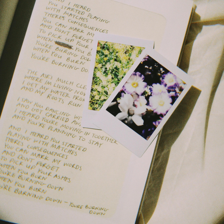 Handwritten Lyric Sheets (Limited Run)