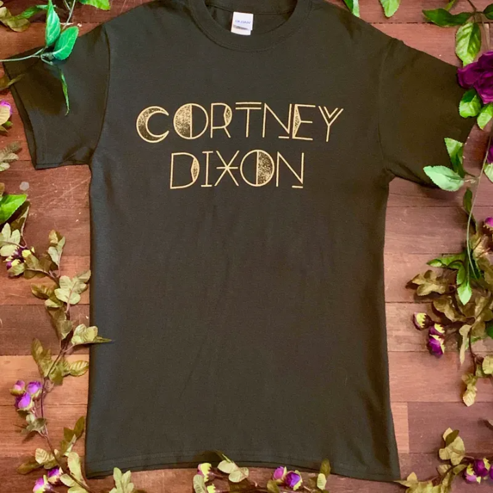 Cortney Dixon Green & Gold T-shirt