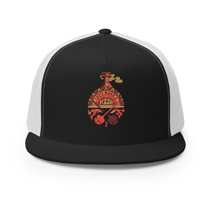 Let's Make a Pizza Trucker Hat