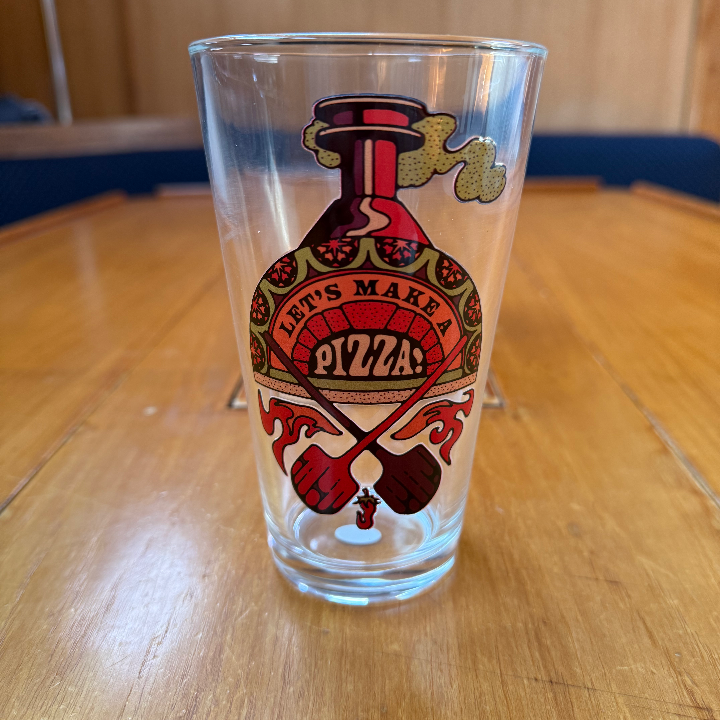 Let’s make a pizza pint glass