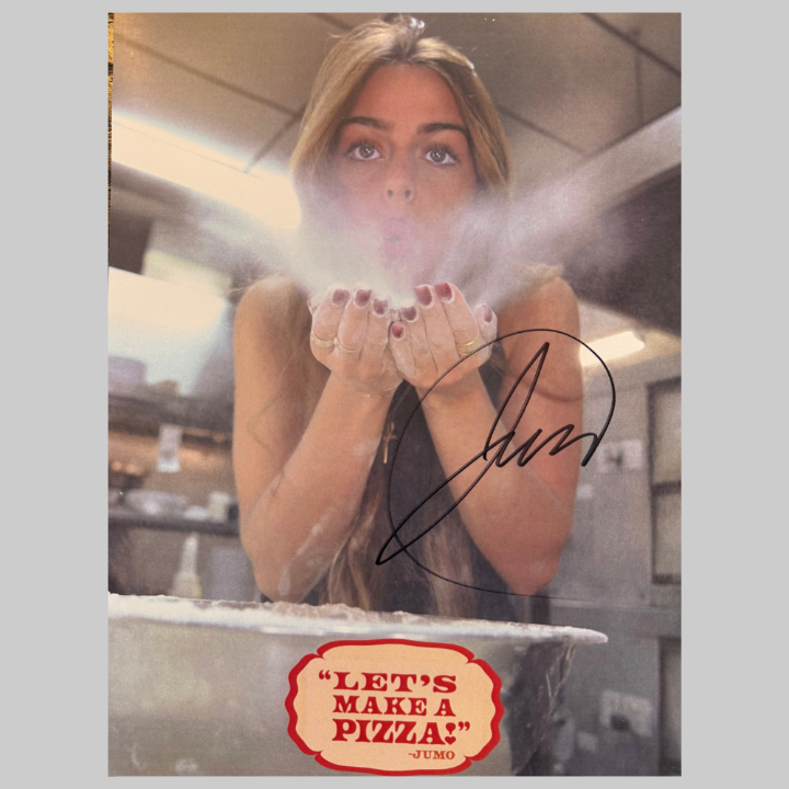 Autographed 8x10 – Making Pizza, Making Memories