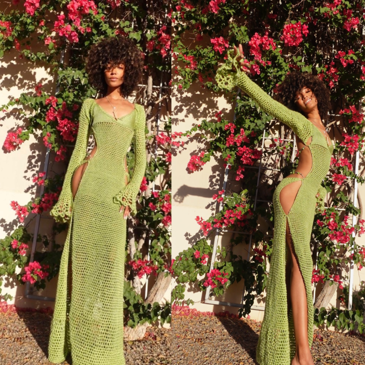 Jaded honey dress