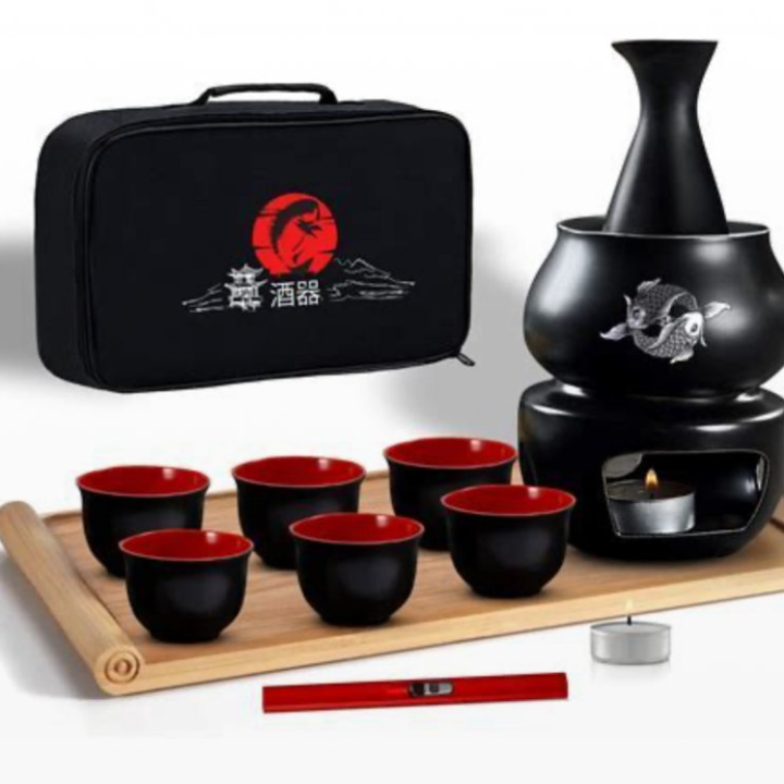 Ling Ling Limited Edition Sake’ Set with Autograph