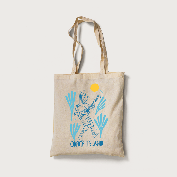 Coyote Island Canvas Tote