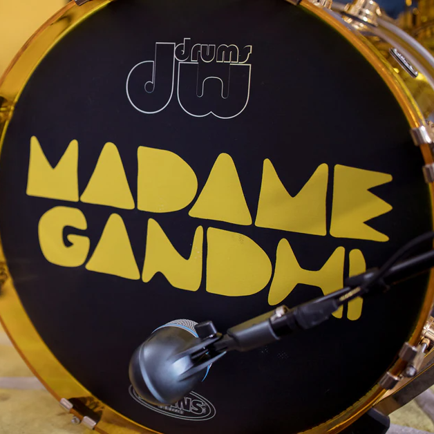 Autographed Madame Ghandi Drum Head