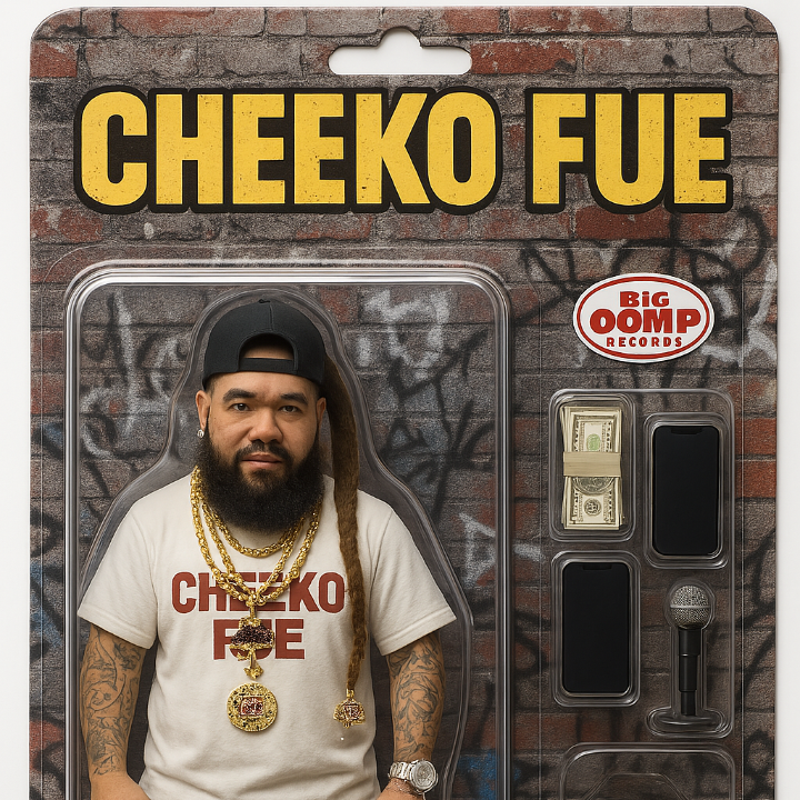 Digitial Cheeko FUE Action Figure Big Oomp Records