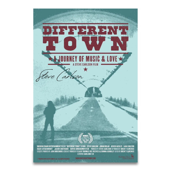 Autographed “Different Town” Poster