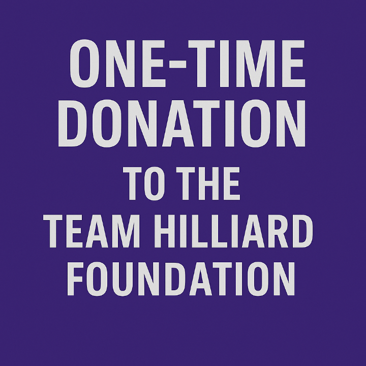 $1,000 Donation to Team Hilliard Foundation