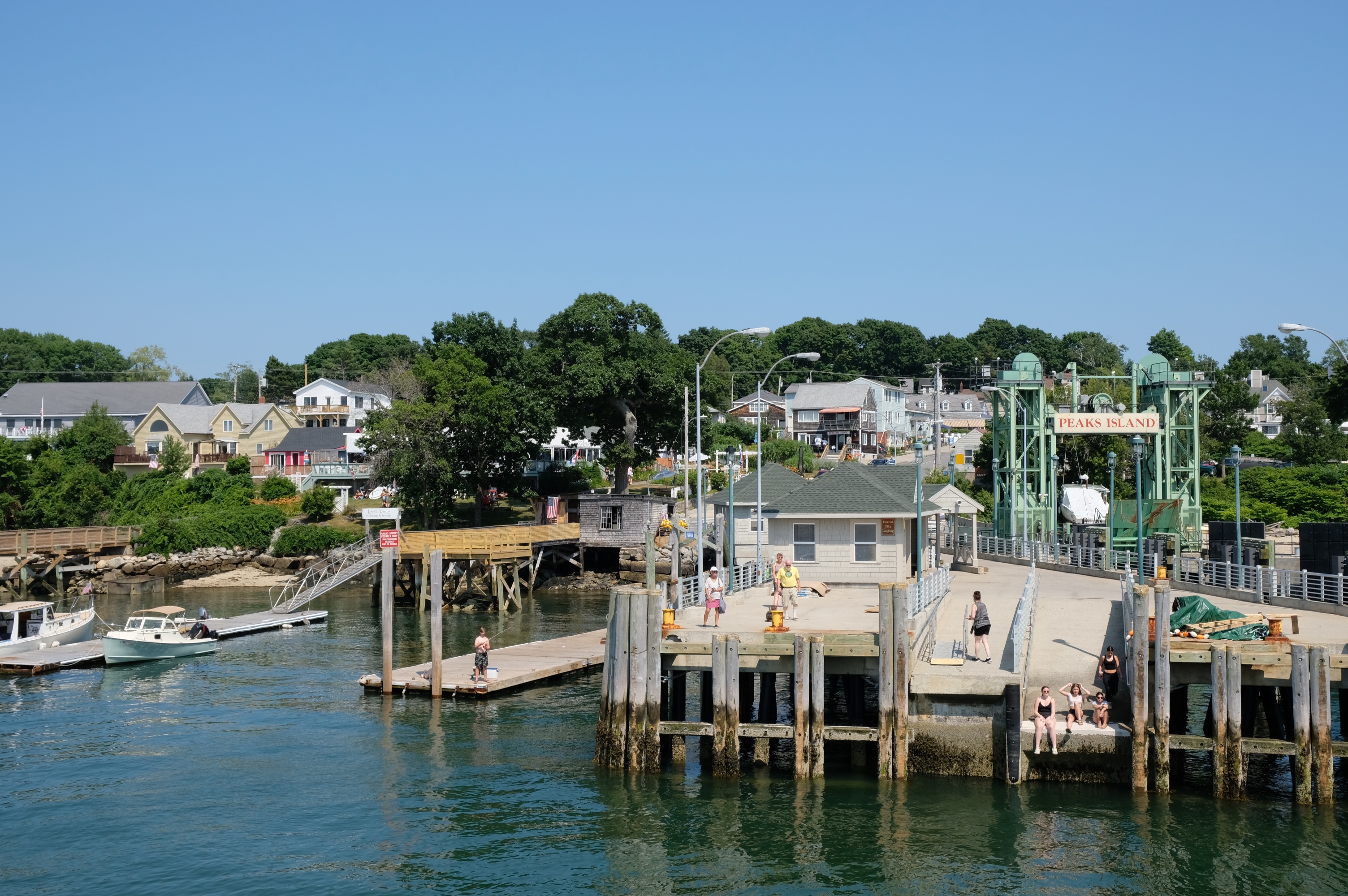 peaks island ferry dock