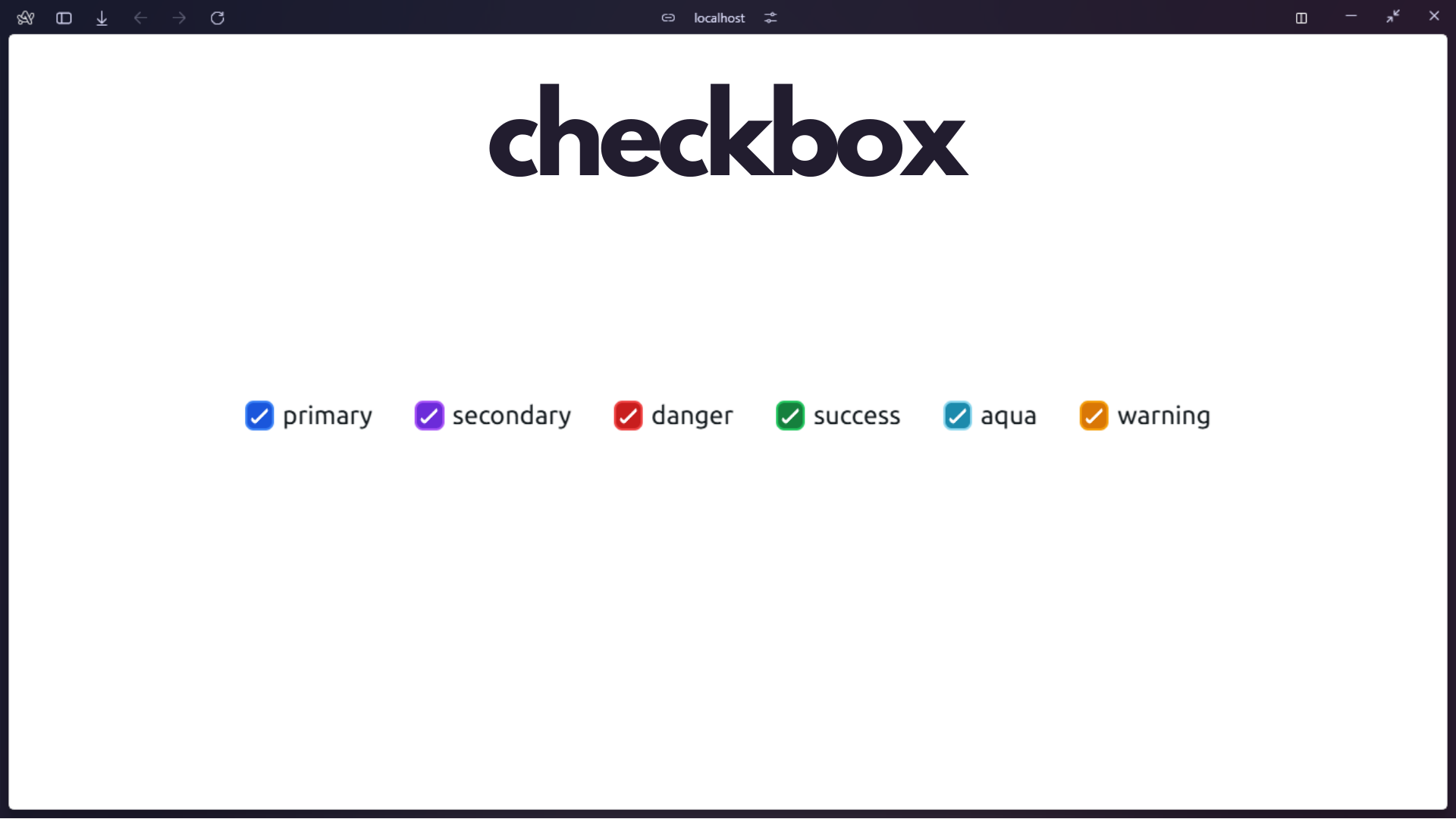 checkbox variants