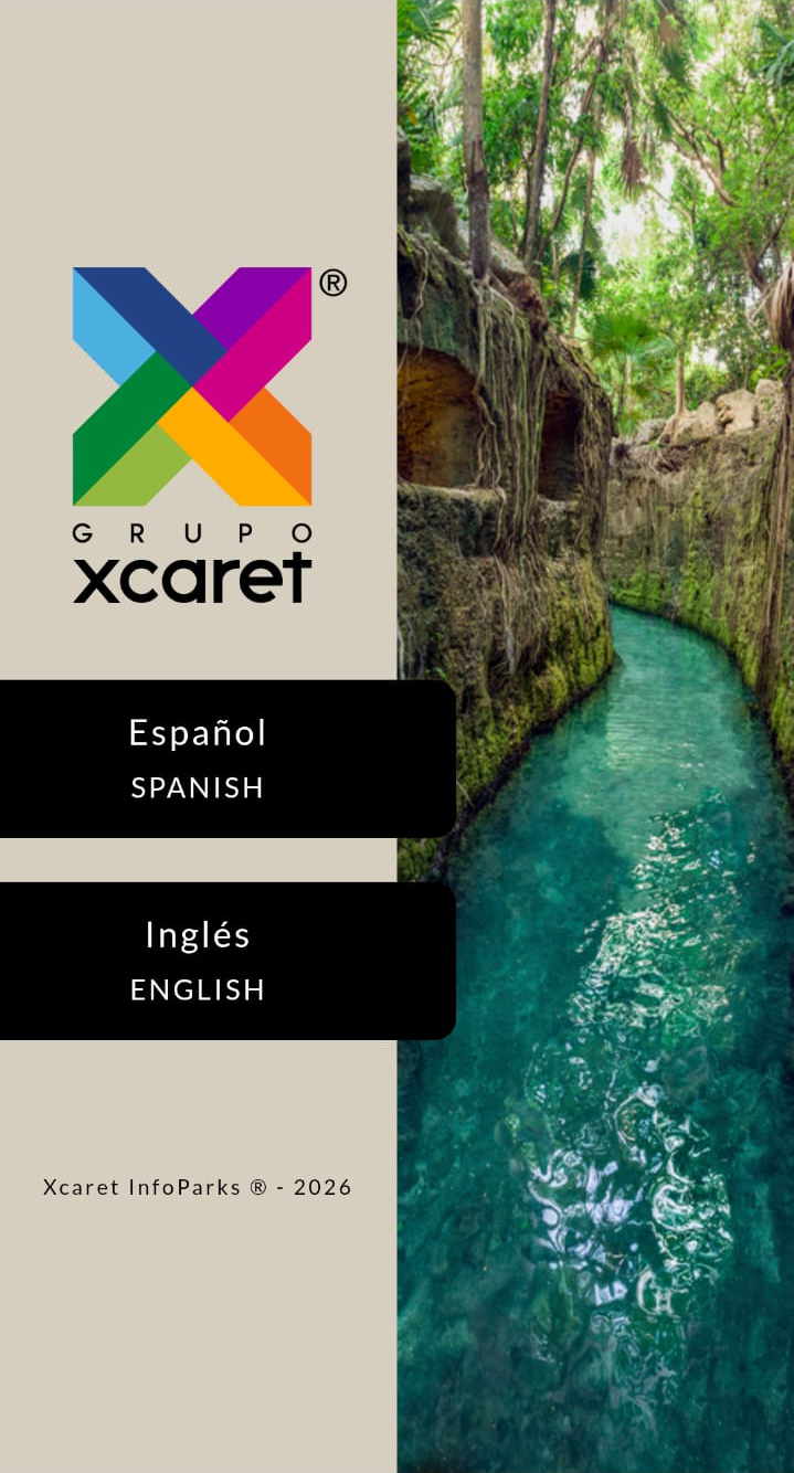 Xcaret Info Parks - QR scan information portal for Grupo Xcaret parks
