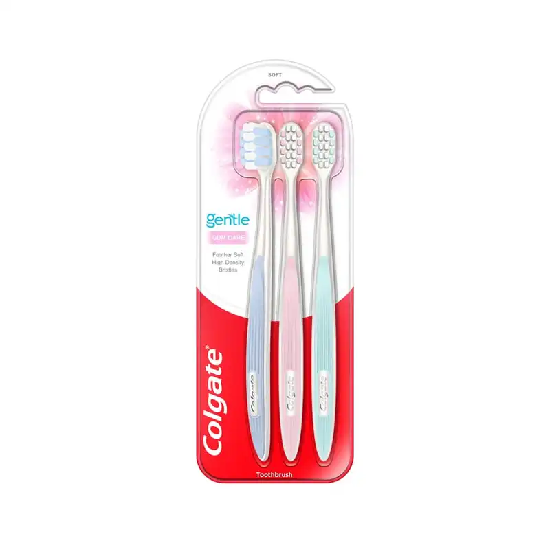 Colgate Gentle Gum Care Toothbrush 3's