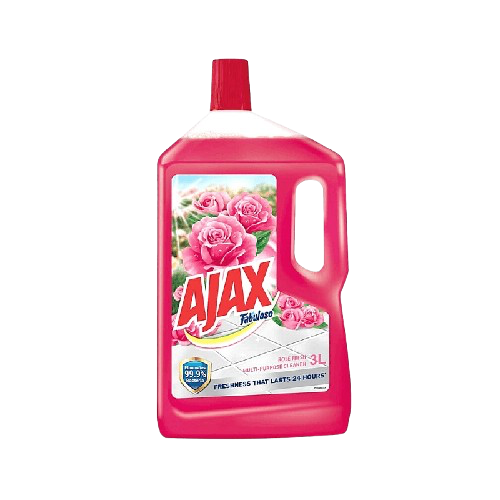 Ajax Fabuloso Rose Fresh 3L (Carton of 4)