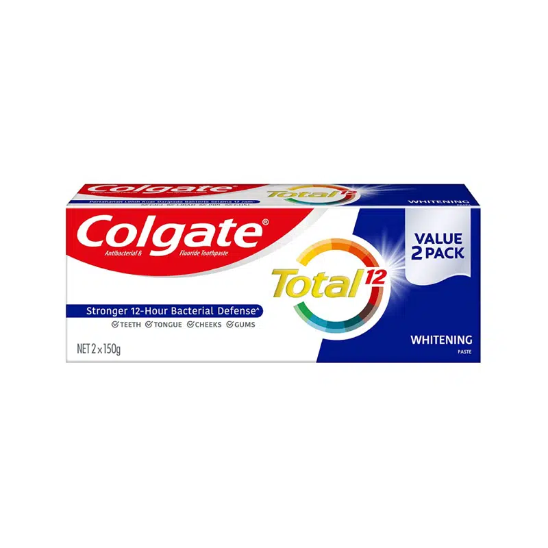 Colgate Total White Toothpaste 2x150g (Carton of 36)
