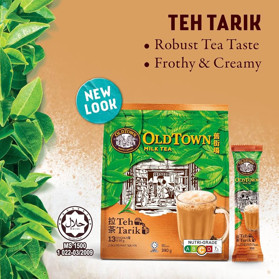 OldTown Milk Tea 3 in 1 - Teh Tarik (30gx13s) (Carton of 20)