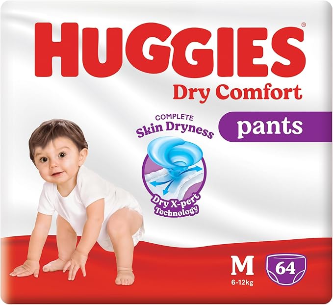 Huggies Dry Comfort Diaper Pants - M 62's