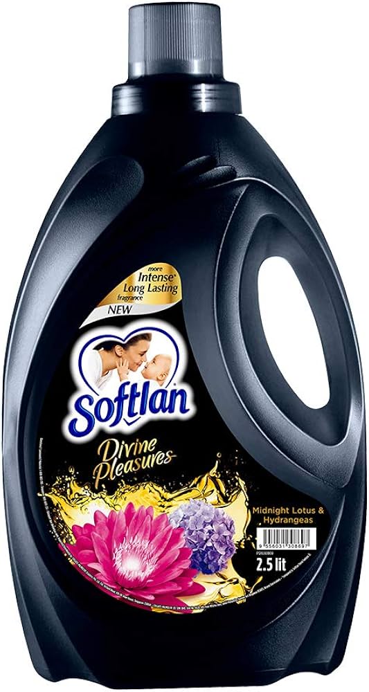 Softlan Divine Pleasures Midnight Lotus Fabric Softener 2.5L (Carton of 4)