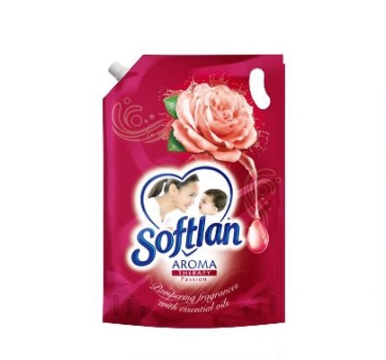 Softlan Aroma Therapy Passion Refill Fabric Softener 1.5L (Carton of 8)