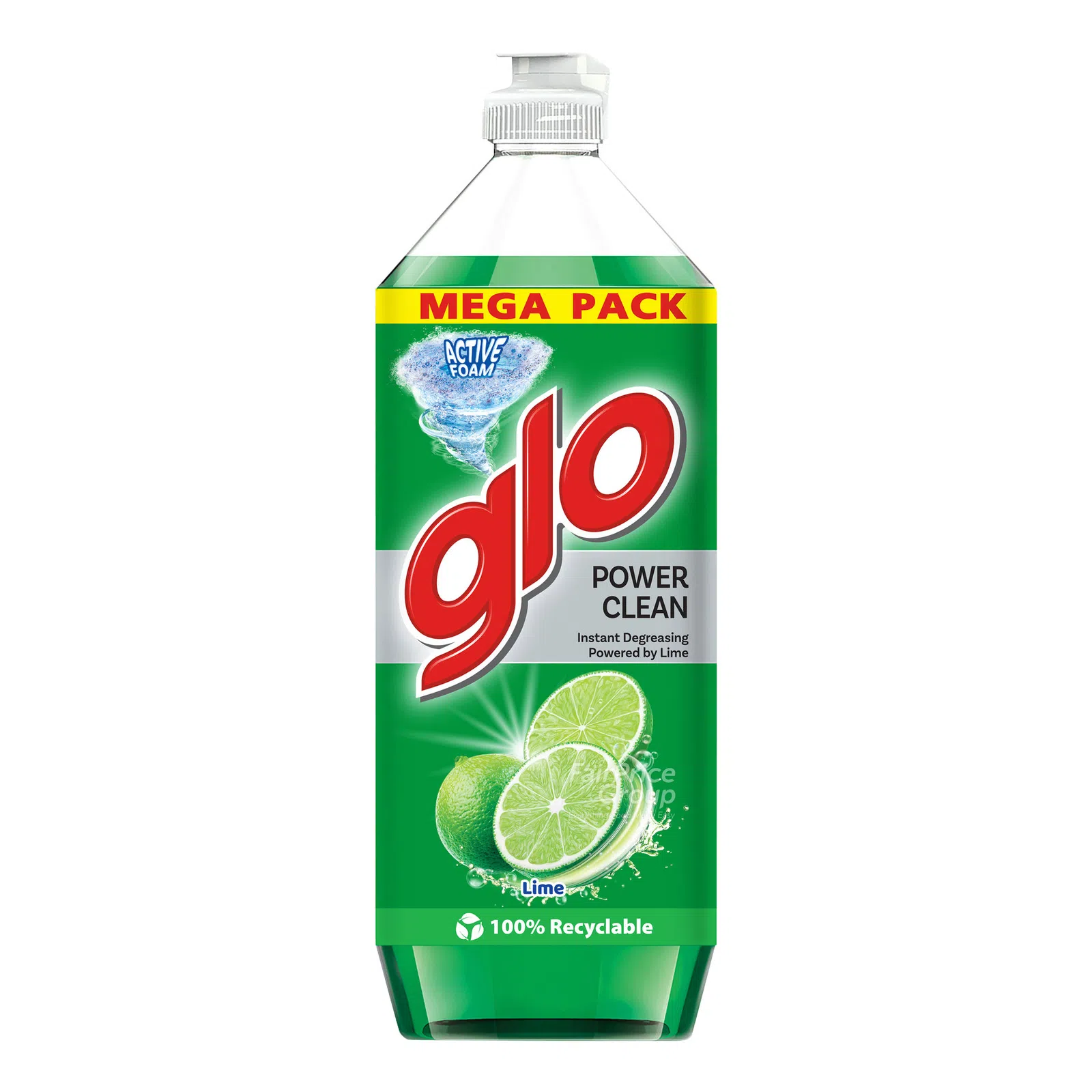Glo Lime Dishwashing Liquid 800ml