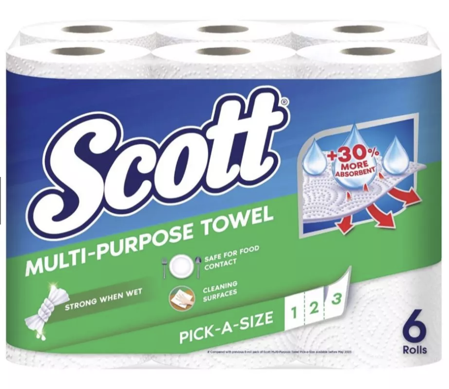 Scott Kitchen Towel Pick A Size - 6 Rolls (Carton of 4)