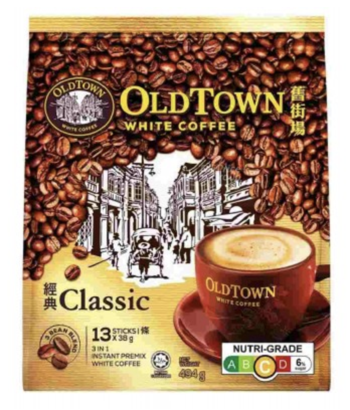 OldTown 3 in 1 White Coffee Classic (31.6gx13s) (Carton of 20)