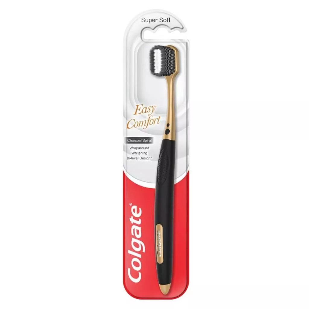 Colgate Easy Comfort Charcoal Sp CHS Toothbrush 1's