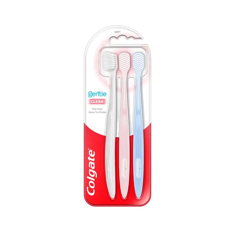 Colgate Gentle Clean Toothbrush 3's