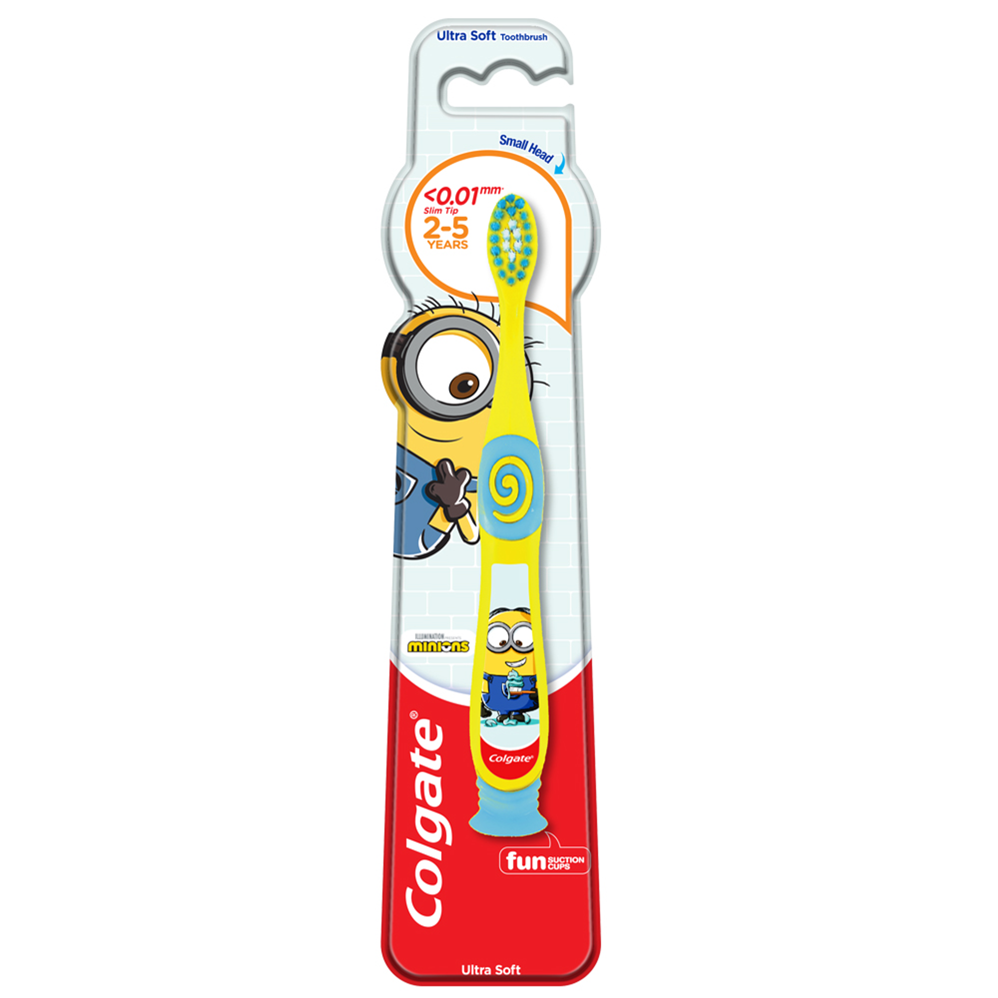 Colgate Kids 2-5yo Minions Ultra Soft Toothbrush 1's