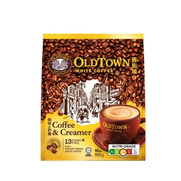 OldTown 2 in 1 White Coffee Coffee & Creamer (25gx13s) (Carton of 20)