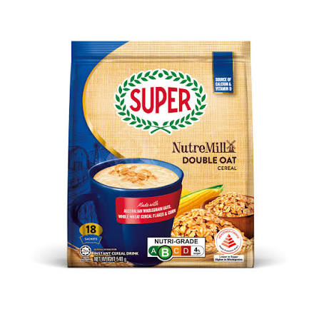 Super NutreMill - Cereal Double Oat (30gx18s) (Carton of 24)