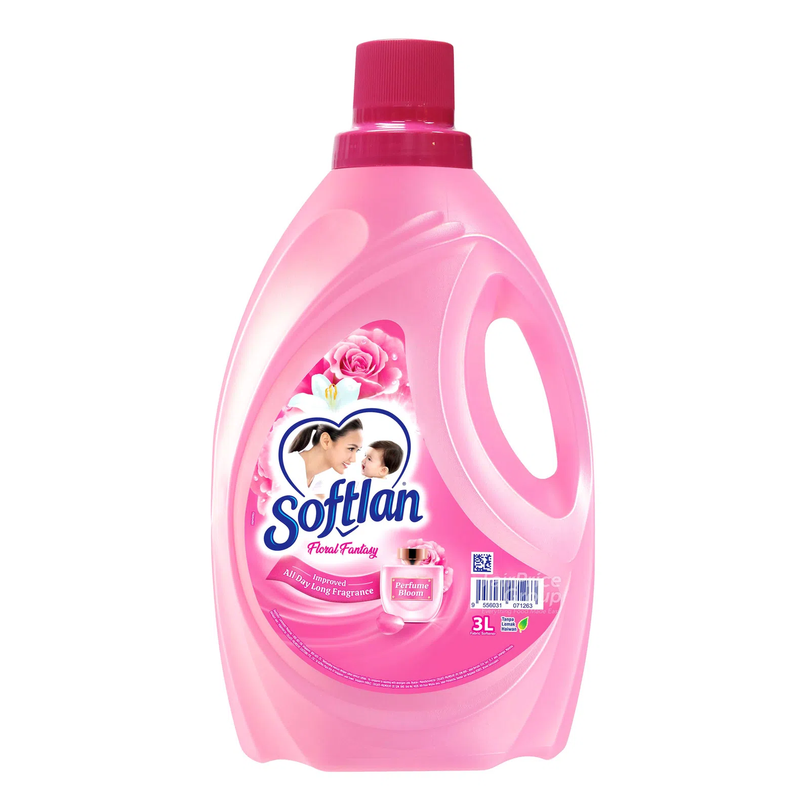 Softlan Floral Fantasy Fabric Softener 3L (Carton of 4)