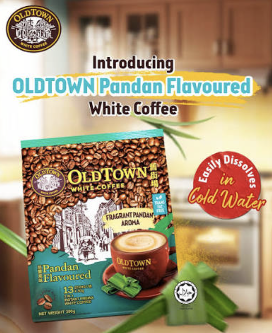 OldTown White Coffee Pandan (13sx30g) (Carton of 20)