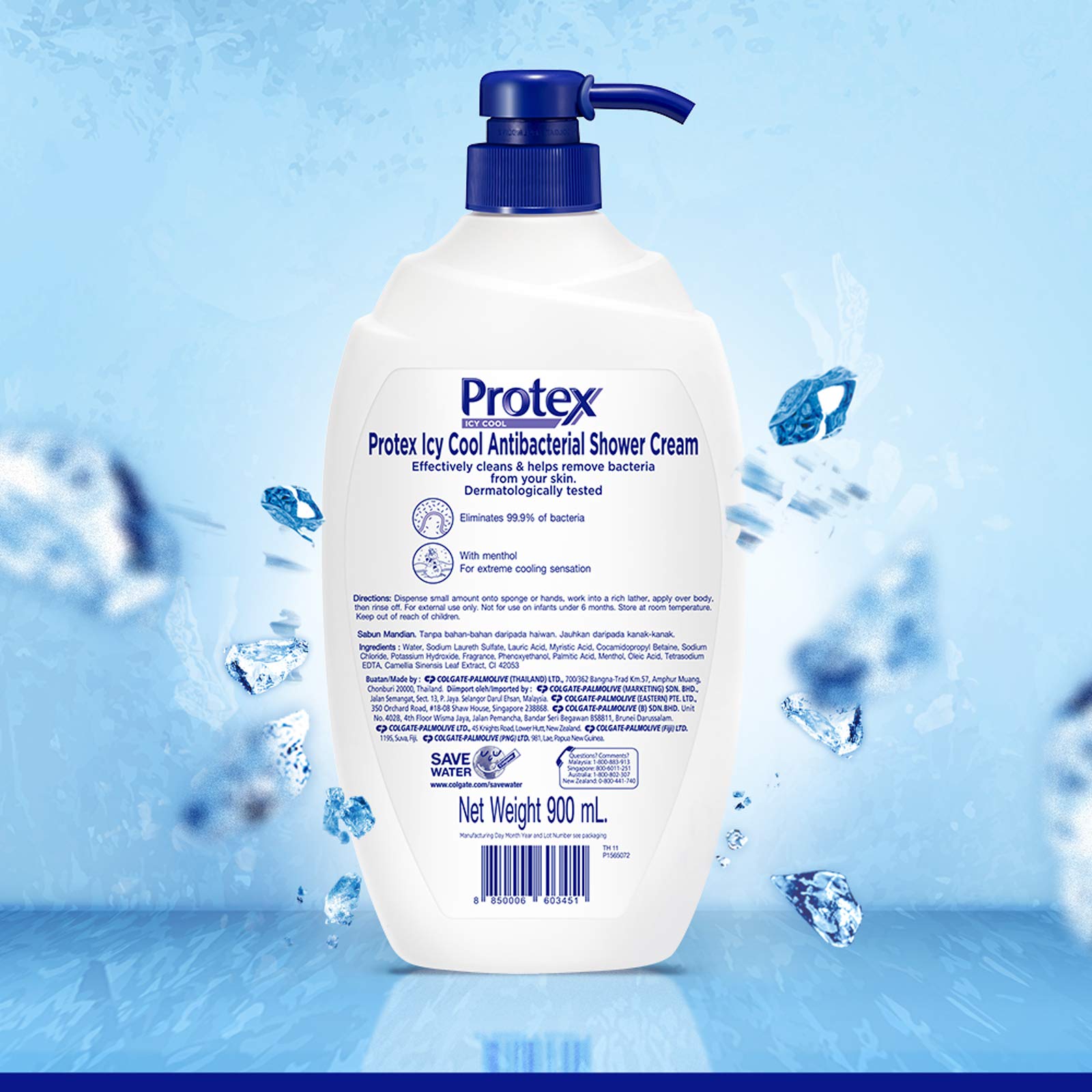 Protex Shower Gel Icy Cool 900ml photo 2