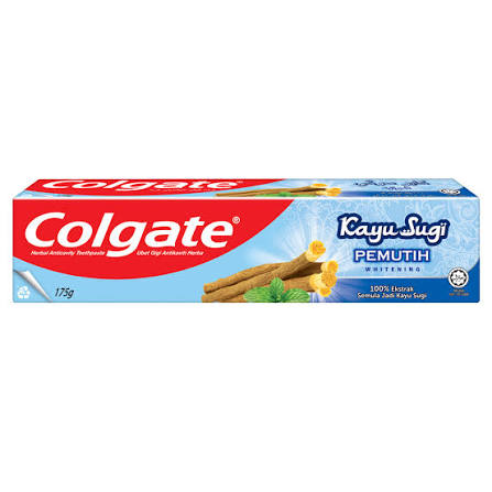 Colgate Kayu Sugi Pemutih Toothpaste 175g (Carton of 48)