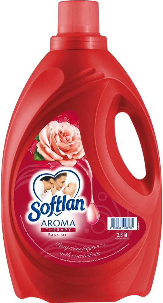 Softlan Aroma Therapy Passion Red Fabric Softener 2.8L (Carton of 4)