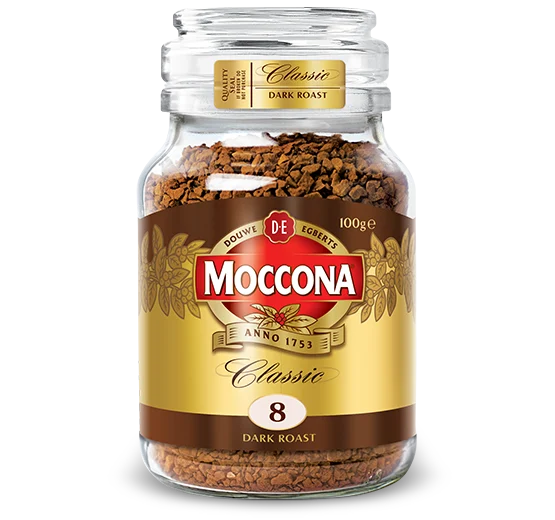 Moccona - Classic Dark Roasted 100g (Carton of 6)