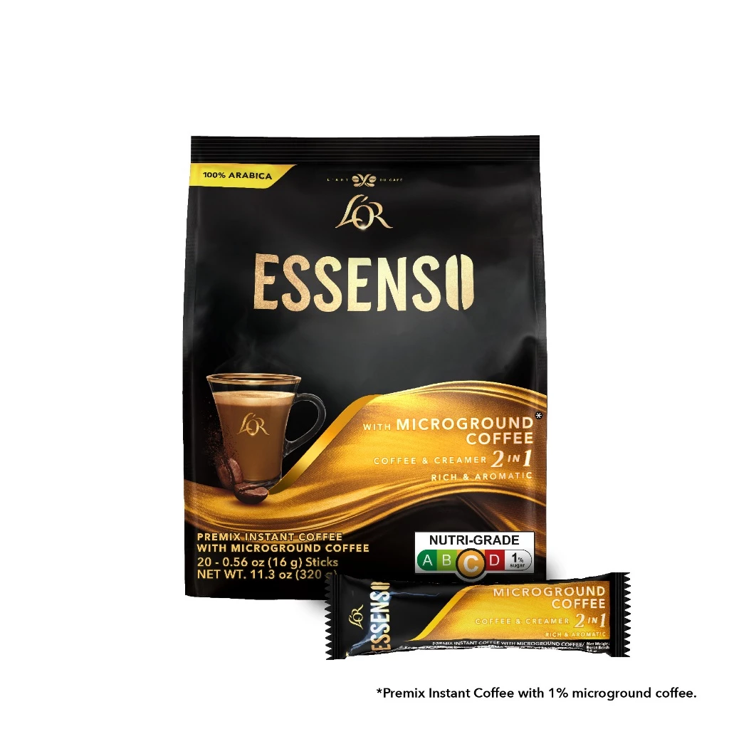 L'OR Essenso 2 in 1 Microground Coffee (16gx20s) (Carton of 24)