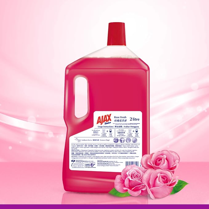 Ajax Fabuloso Rose Fresh 2L (Carton of 6) photo 2